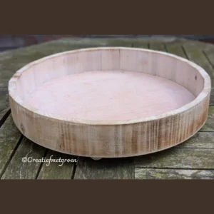 Dienblad Hout naturel