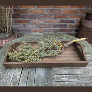 Houten Decoratietray met Handgrepen – 60×30 - Afbeelding 2