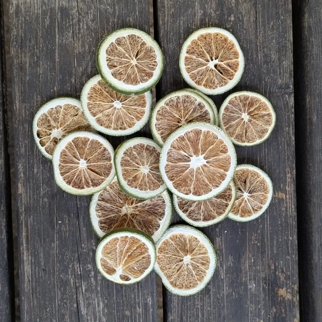 Gedroogde Limoenschijfjes 15st