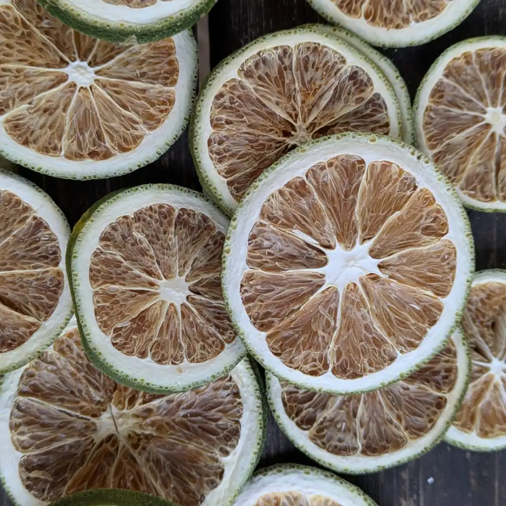 Gedroogde Limoenschijfjes 15st