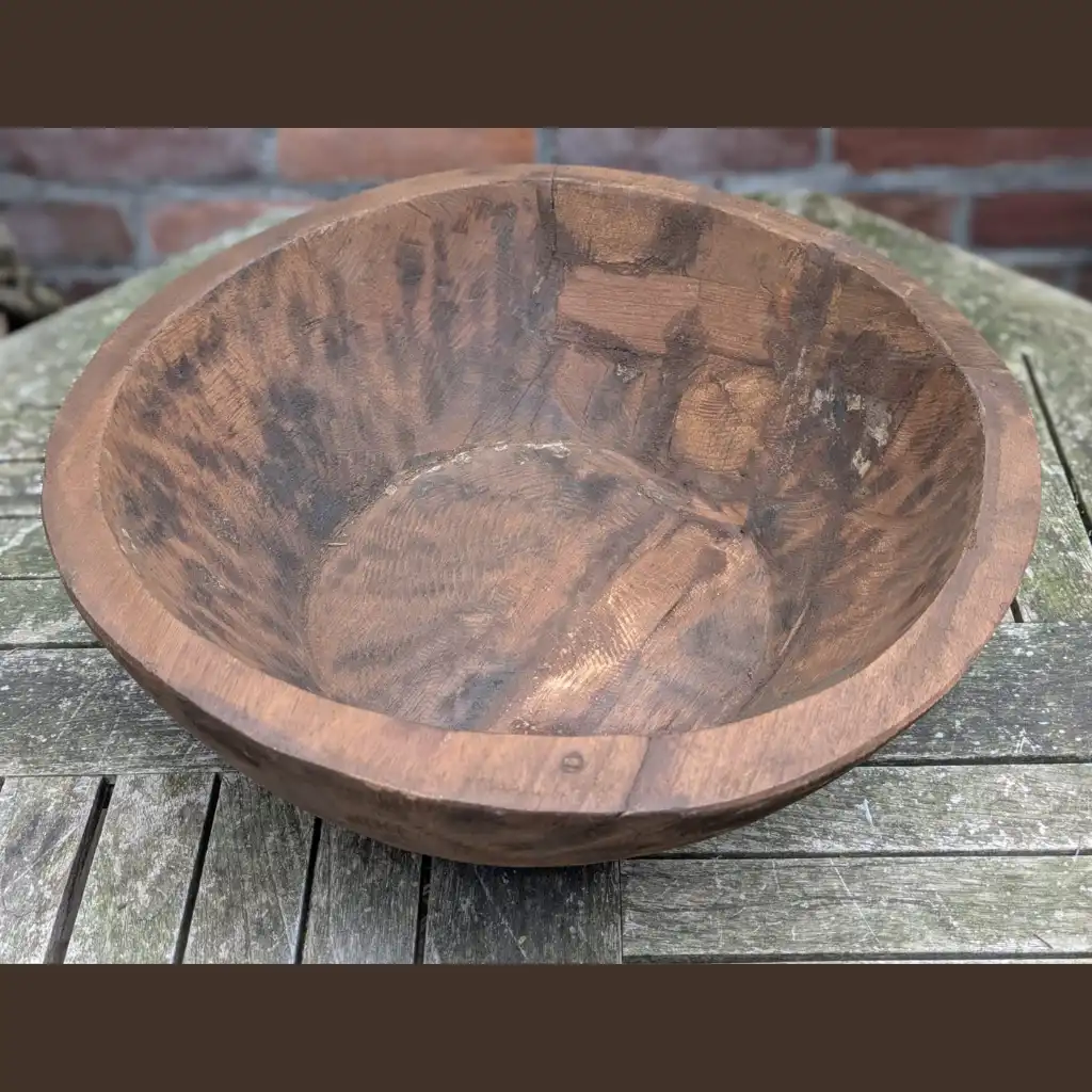 Robuuste Houten Schaal (B) 40cm