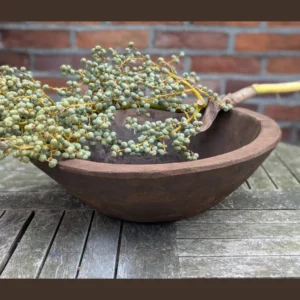 Robuuste Houten Schaal (B) 40cm - Afbeelding 2