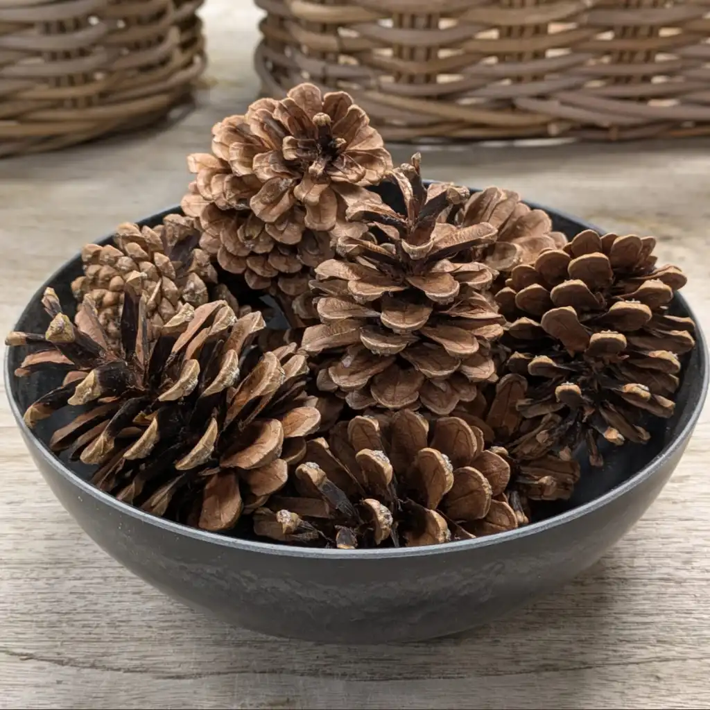 Dennenappels Naturel - 10 stuks