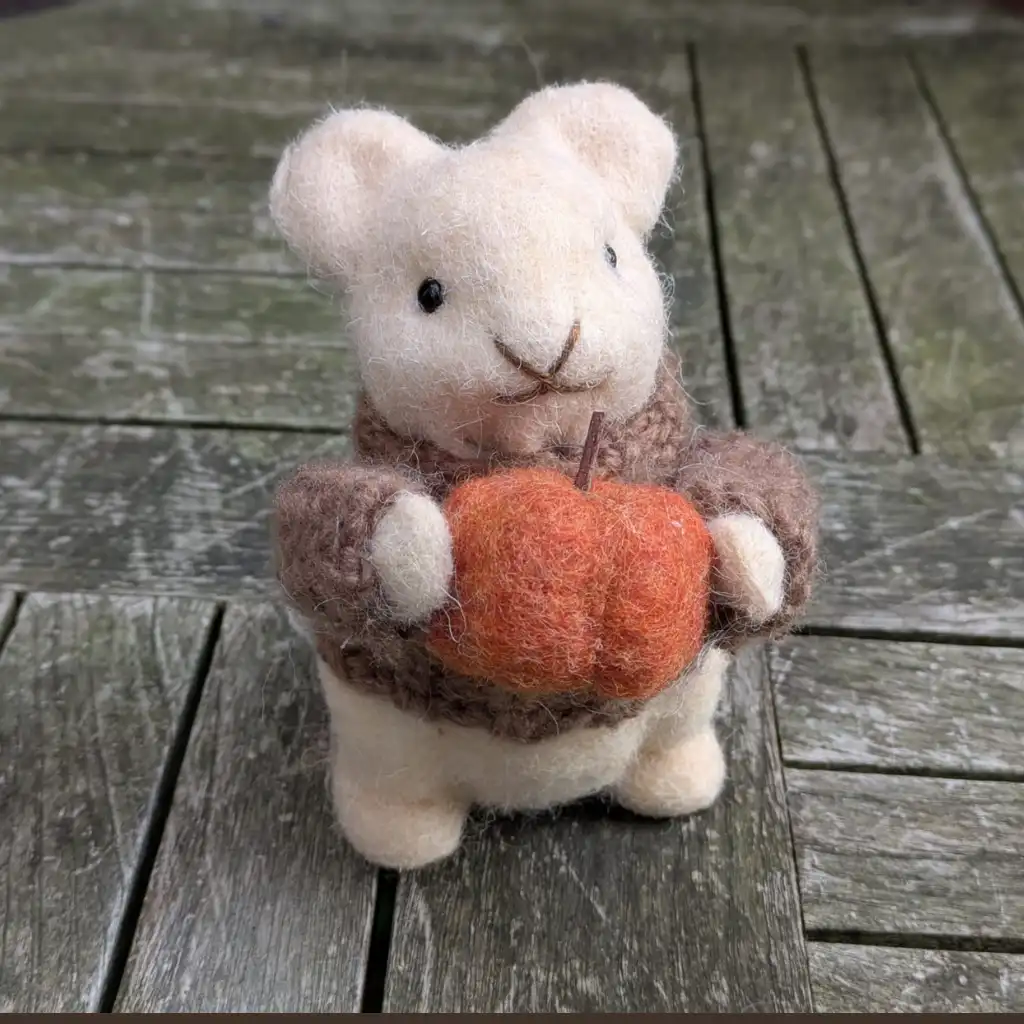 Muis Pommetje met Pompoen