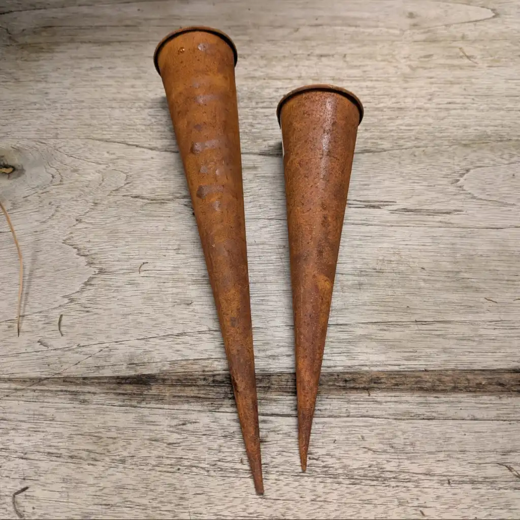 Roestige Steekkoker - 25 cm