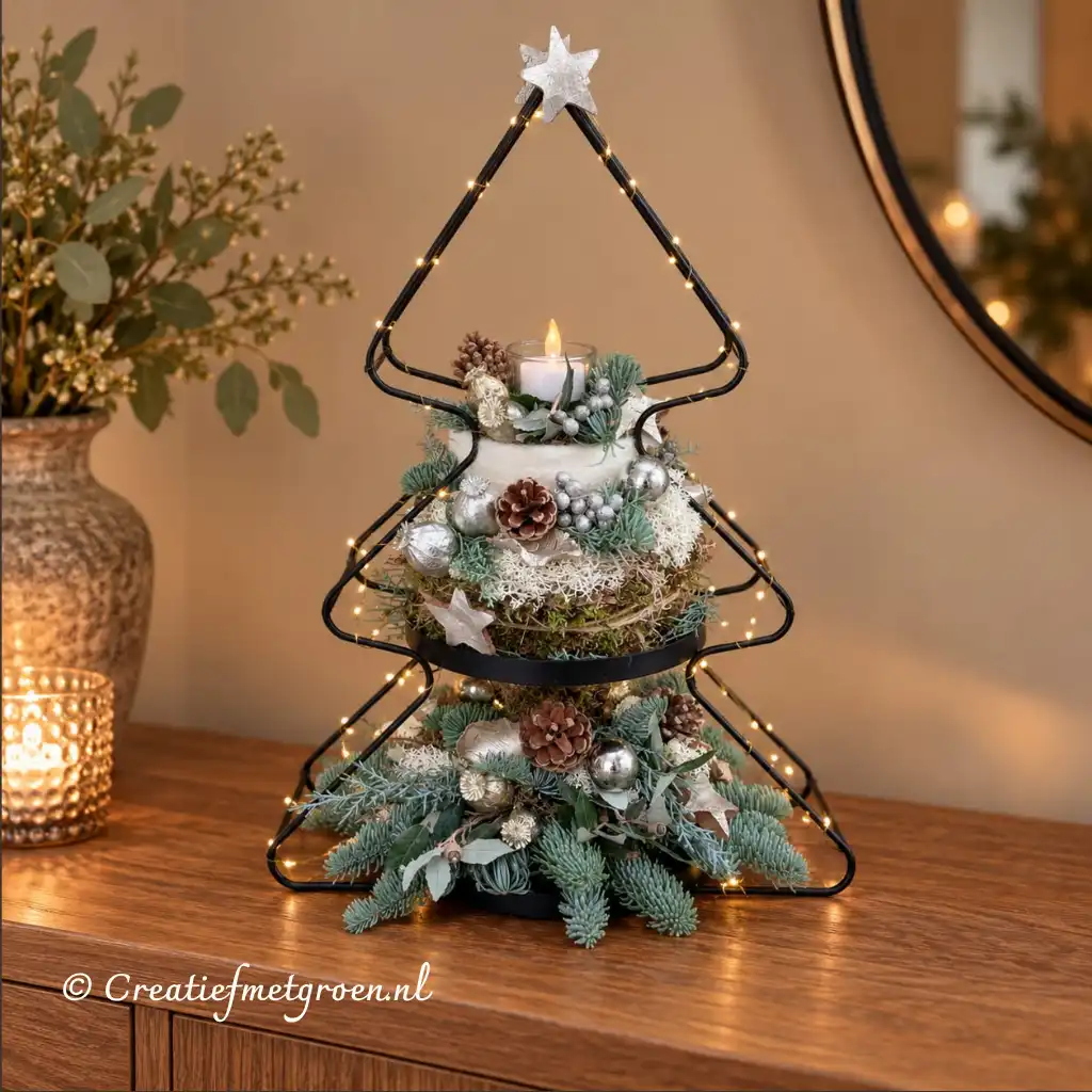 Kerst in Laagjes - Wit & Zilver