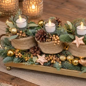 Warme Winteravond – Naturel Goud - Afbeelding 2